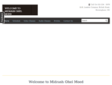 Tablet Screenshot of midrashohelmoed.com